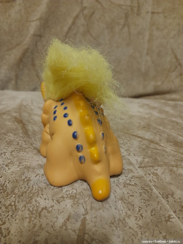 Тролль динозаврик — Винтажные куклы и игрушки детства (фото 4)