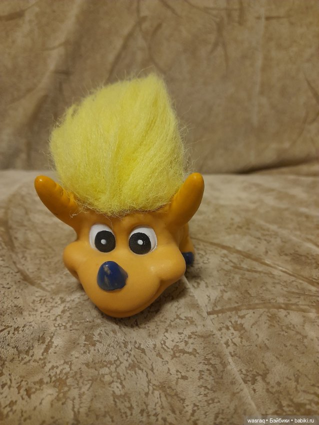 Тролль динозаврик — Винтажные куклы и игрушки детства (фото 3)