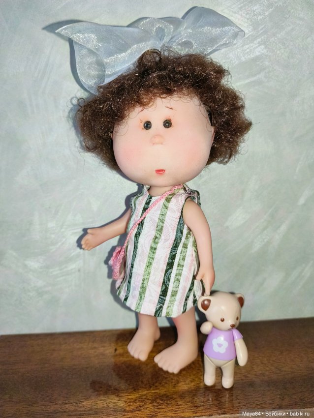 Mini Mia nines d'onil — ООАК (кастом куклы)