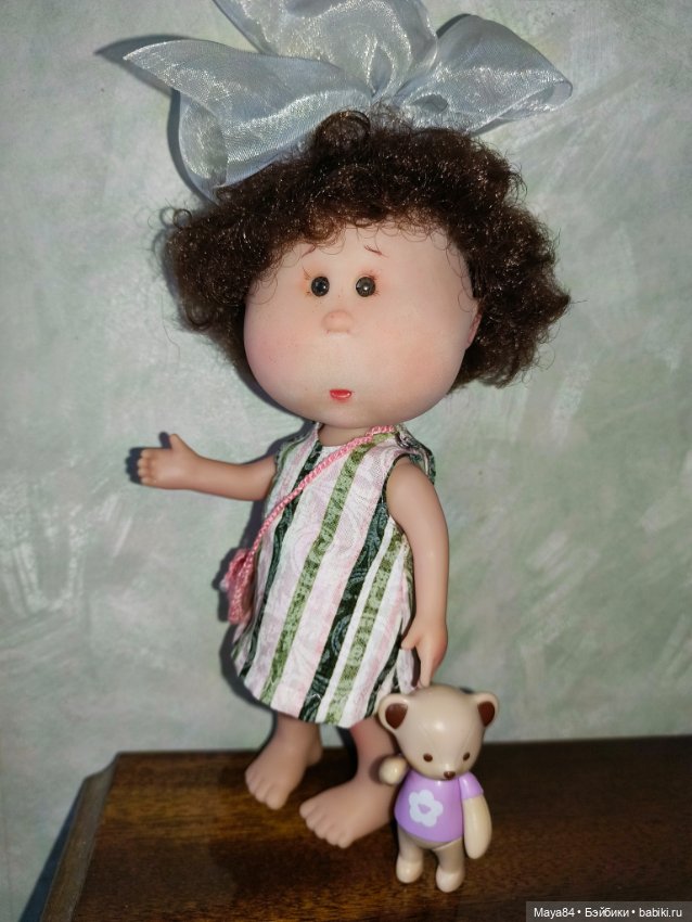 Mini Mia nines d'onil — ООАК (кастом куклы) (фото 4)