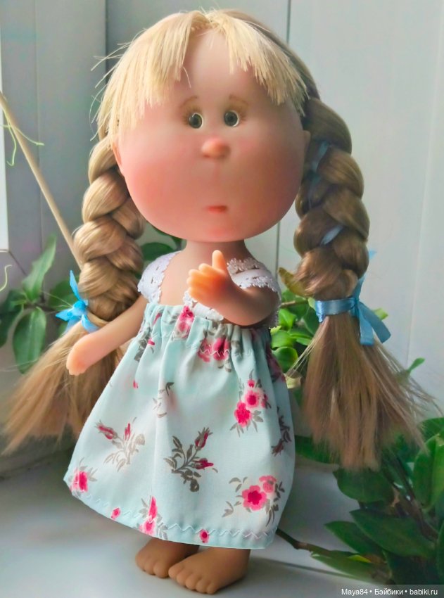 Mini Mia nines d'onil — ООАК (кастом куклы)