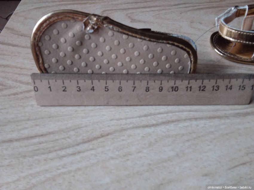 Сандалии для большой куклы (фото 3)