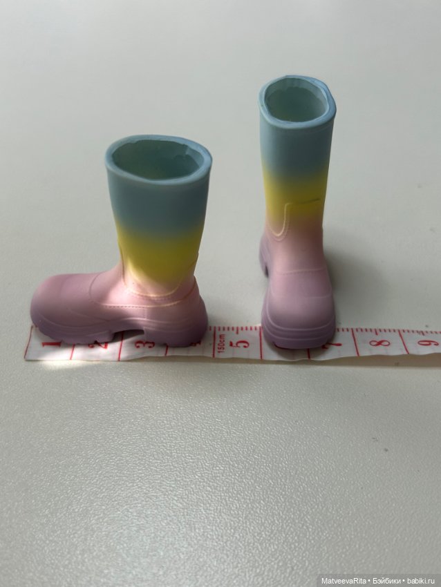 Резиновые сапоги на ногу 2,5х1,3