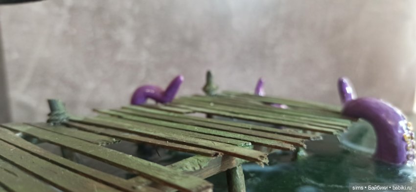 Диорама-подставка Мостик — Кукольная миниатюра и румбокс (фото 8)