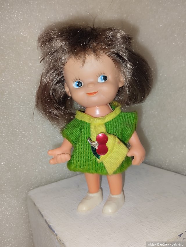 Кукла ГДР Копытка с длинными волосами