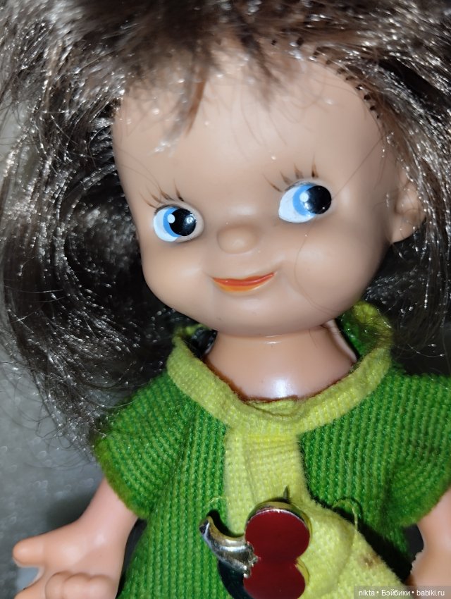 Кукла ГДР Копытка с длинными волосами (фото 2)