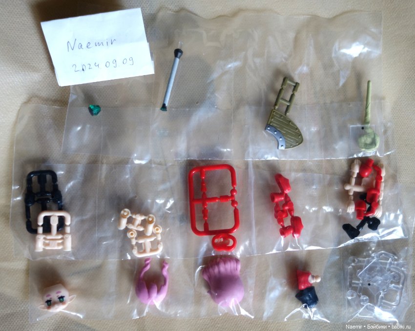 Blue forest elf миниатюрная шарнирная фигурка для сборки (фото 3)