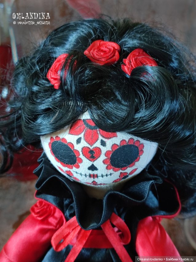 Кукла El Día de Muertos от Орландины (фото 7)