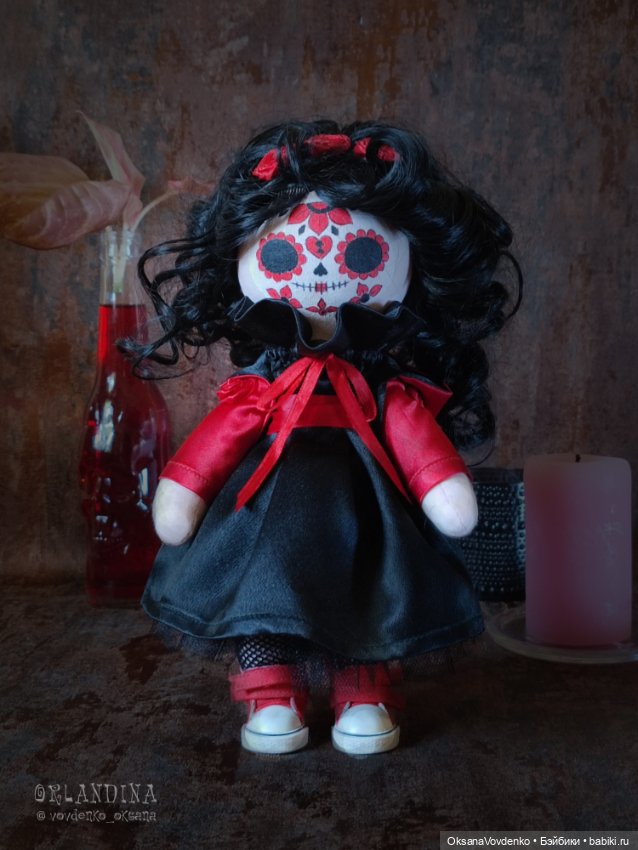 Кукла El Día de Muertos от Орландины (фото 3)