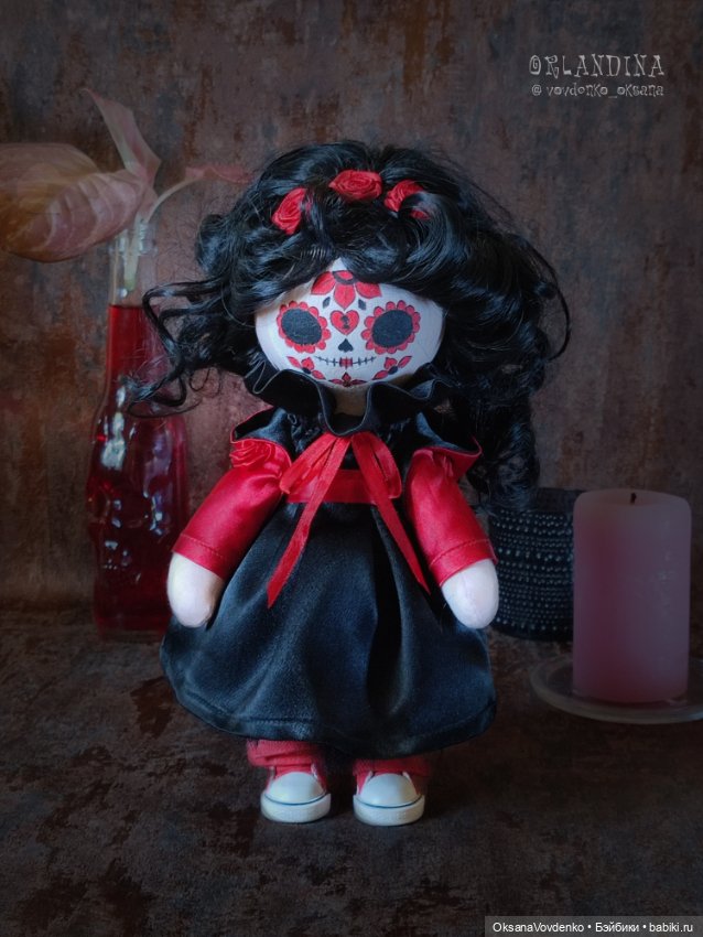 Кукла El Día de Muertos от Орландины (фото 8)