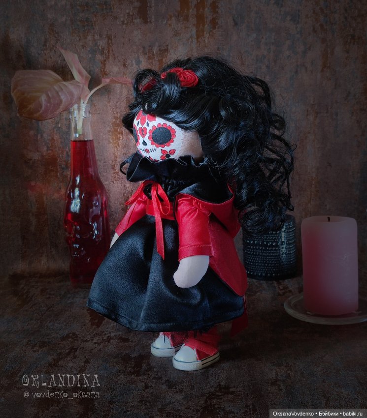 Кукла El Día de Muertos от Орландины (фото 5)