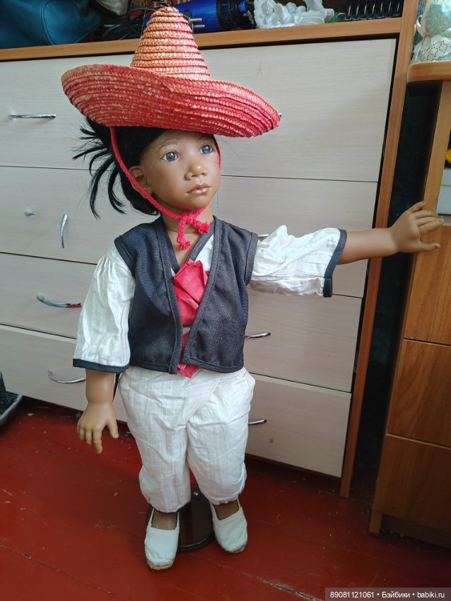 Кукла виниловая от Annette Himstedt (фото 2)