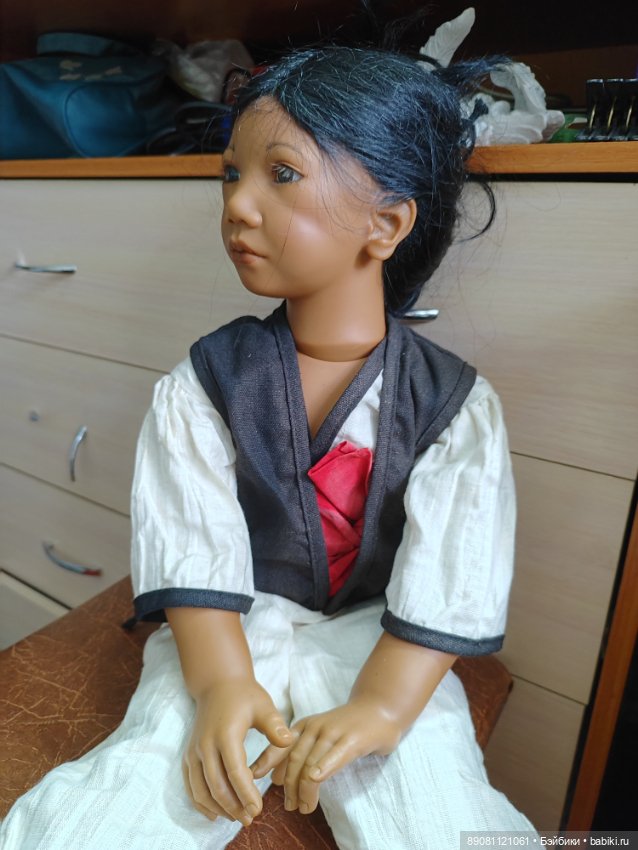 Кукла виниловая от Annette Himstedt (фото 8)