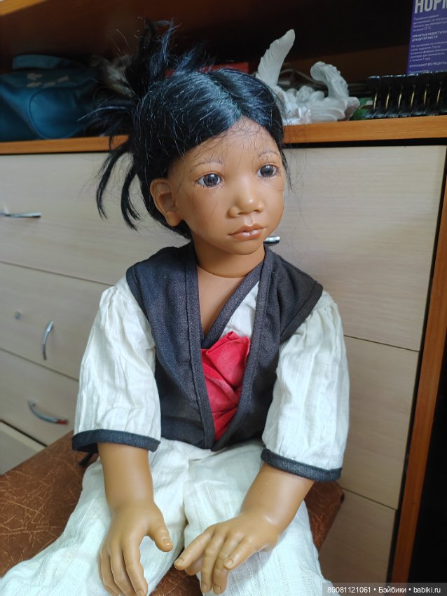 Кукла виниловая от Annette Himstedt (фото 7)