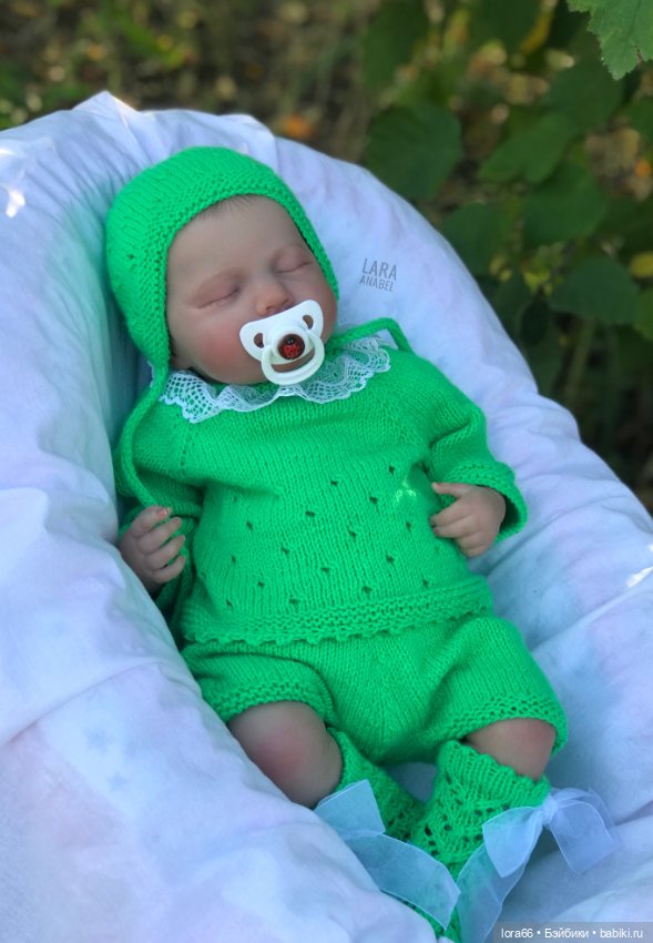 Комплект вязаный «Бантики» (фото 3)