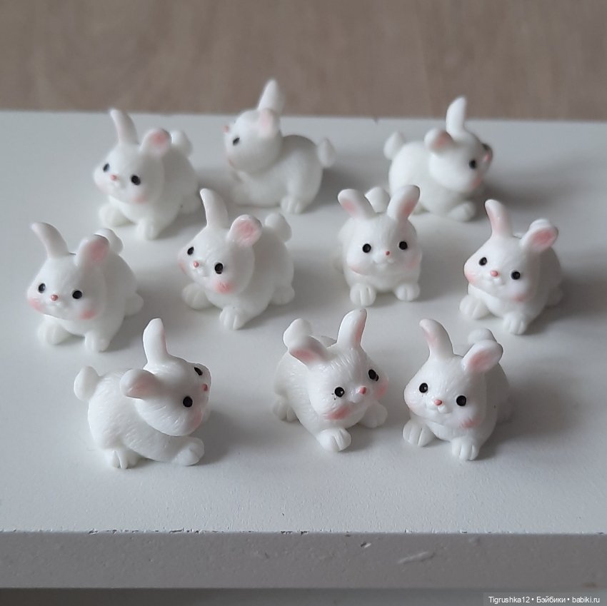 Зайчики — Миниатюра для кукол (фото 5)