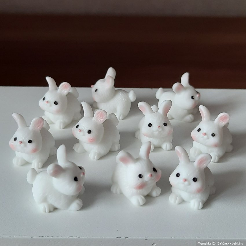 Зайчики — Миниатюра для кукол (фото 3)