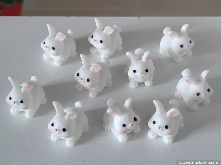 Зайчики — Миниатюра для кукол
