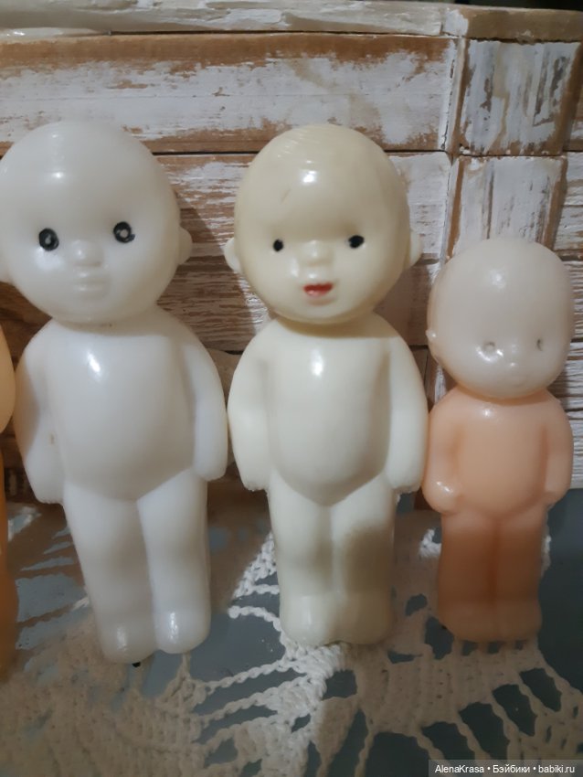 Лот пупсиков СССР — Винтажные куклы и игрушки детства (фото 2)