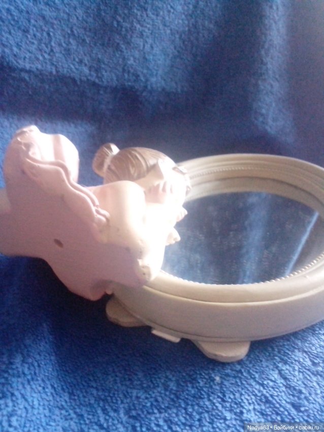 Зеркало под старину — Кукольная мебель (фото 4)