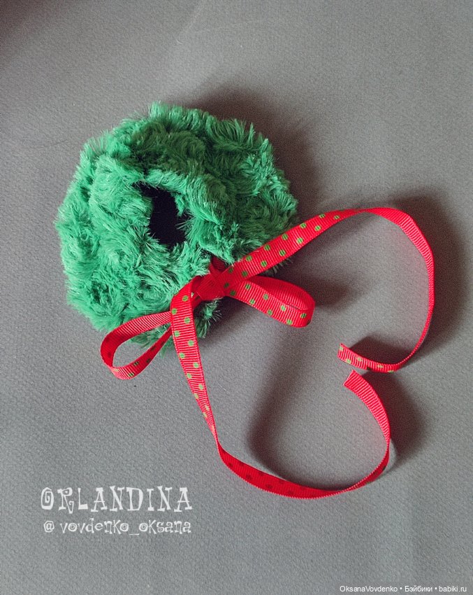 Зелёный шум" аутфит для Цвергов 45 см от Орландины (фото 8)