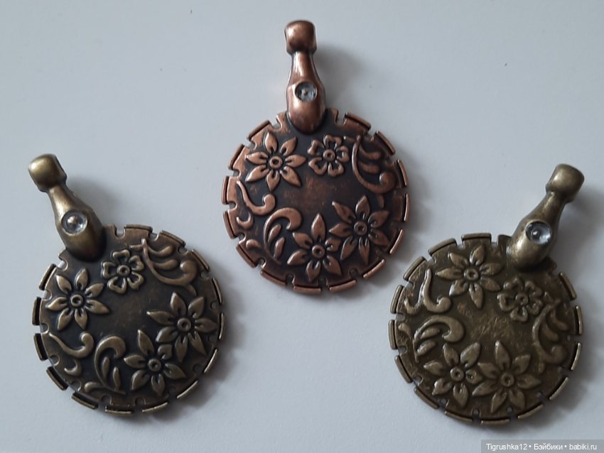 Подвески в ретро стиле — Миниатюра для кукол