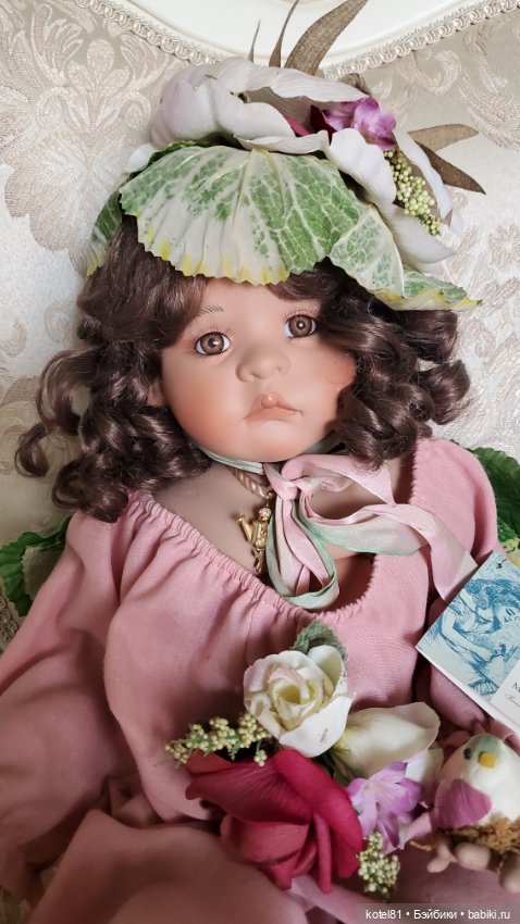 Linda Valentino Michael кукла фарфоровая коллекционная (фото 10)