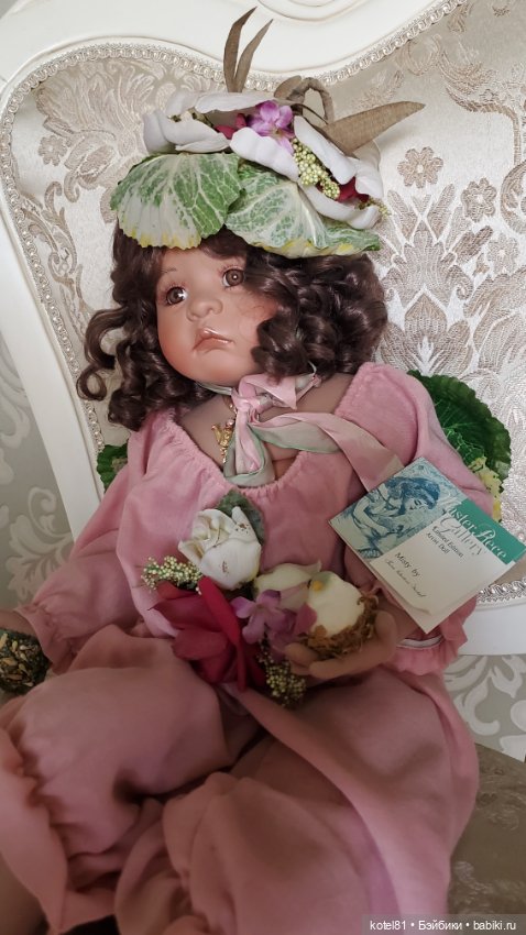 Linda Valentino Michael кукла фарфоровая коллекционная (фото 3)