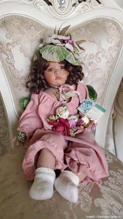 Linda Valentino Michael кукла фарфоровая коллекционная