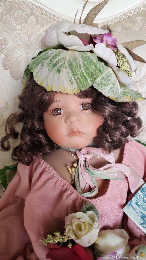 Linda Valentino Michael кукла фарфоровая коллекционная