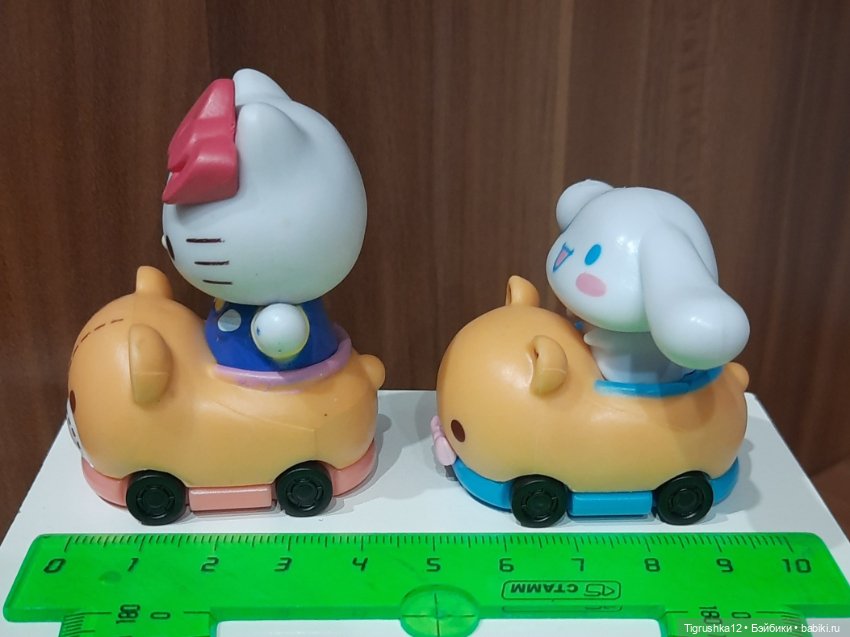 Хэлло кити на машинке — Миниатюра для кукол (фото 6)