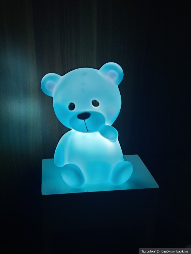 Мишка светильник — Миниатюра для кукол (фото 4)