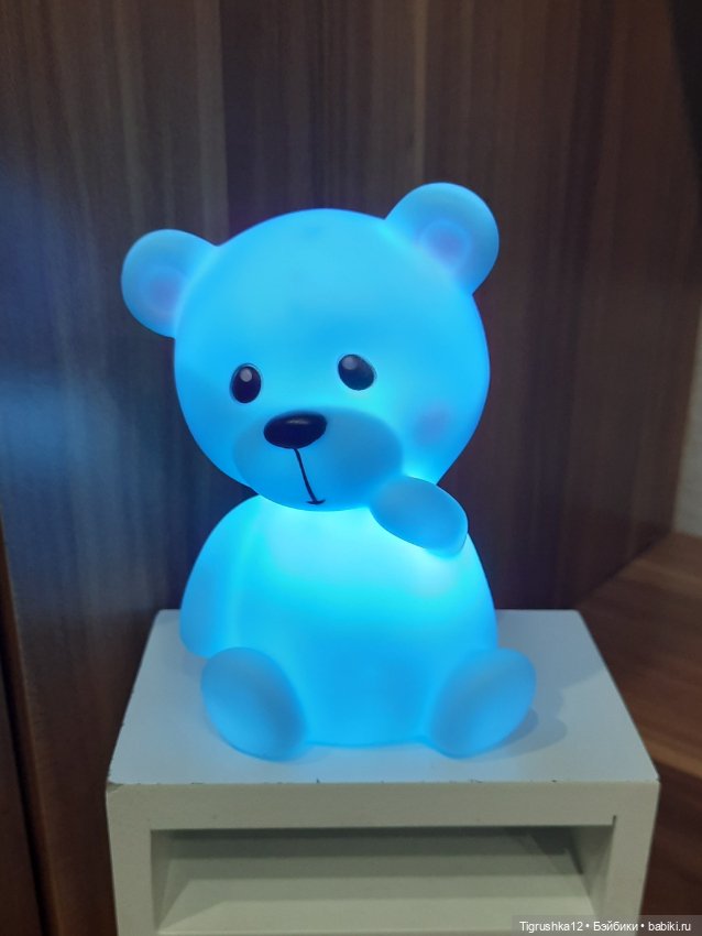 Мишка светильник — Миниатюра для кукол (фото 2)