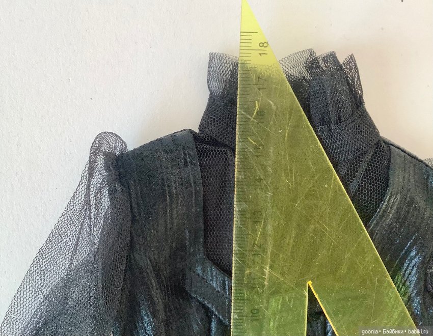 Блузка с удлиненными рукавами на бжд SD (фото 5)