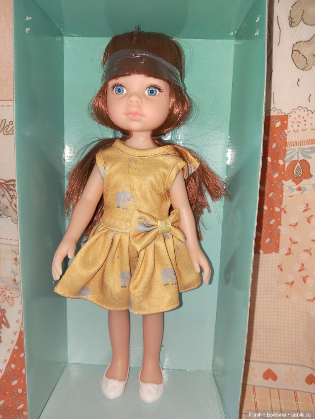 Подружка с медными волосами 32 см