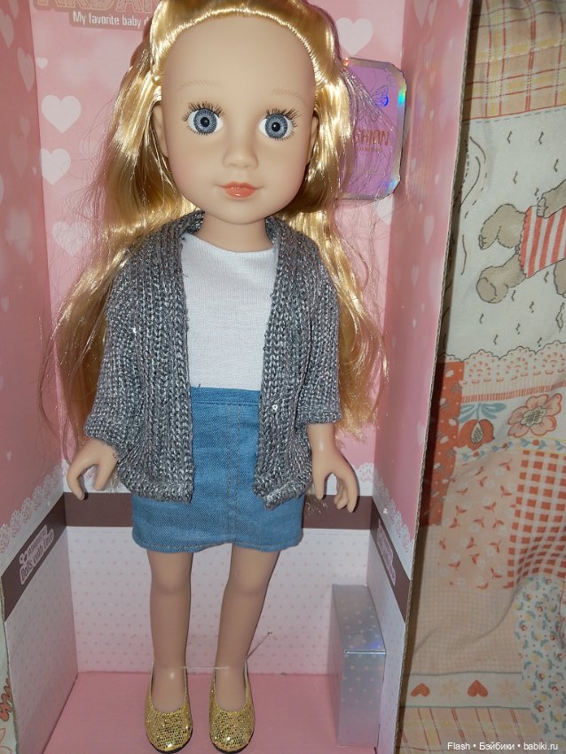 Подружка винил 42 см аналог Джерней герлз (фото 7)