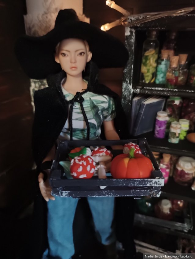 Шкаф ведьмы 1/6 — Кукольная миниатюра и румбокс (фото 5)