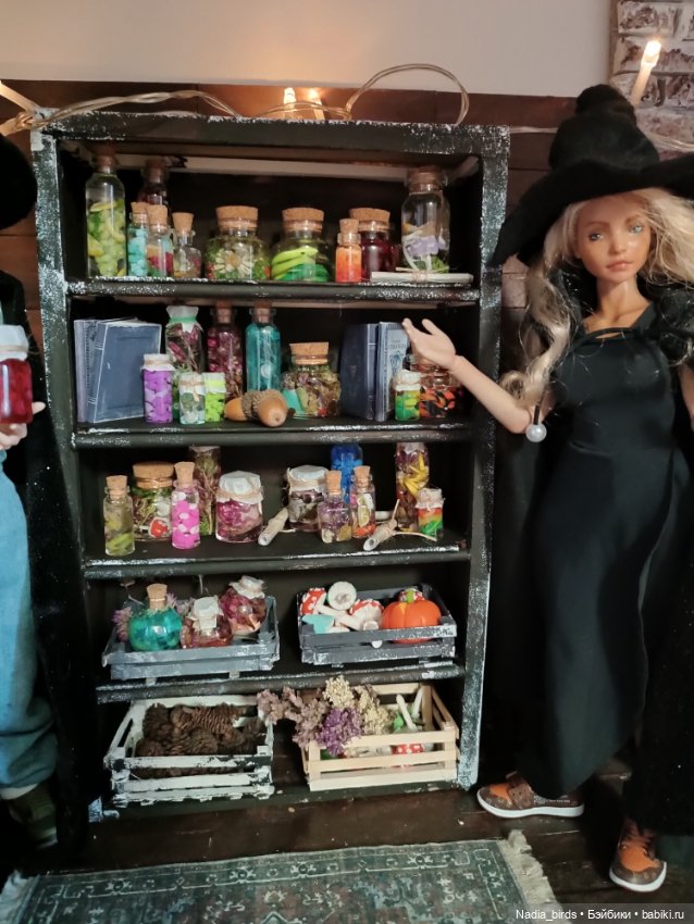 Шкаф ведьмы 1/6 — Кукольная миниатюра и румбокс