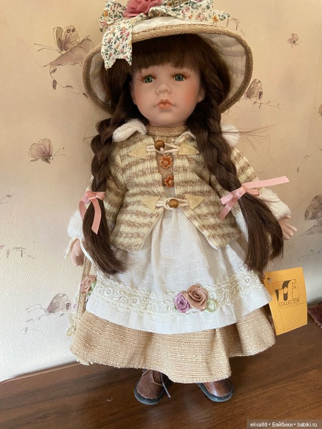 Фарфоровая кукла Нелли — Фарфоровые куклы (фото 3)