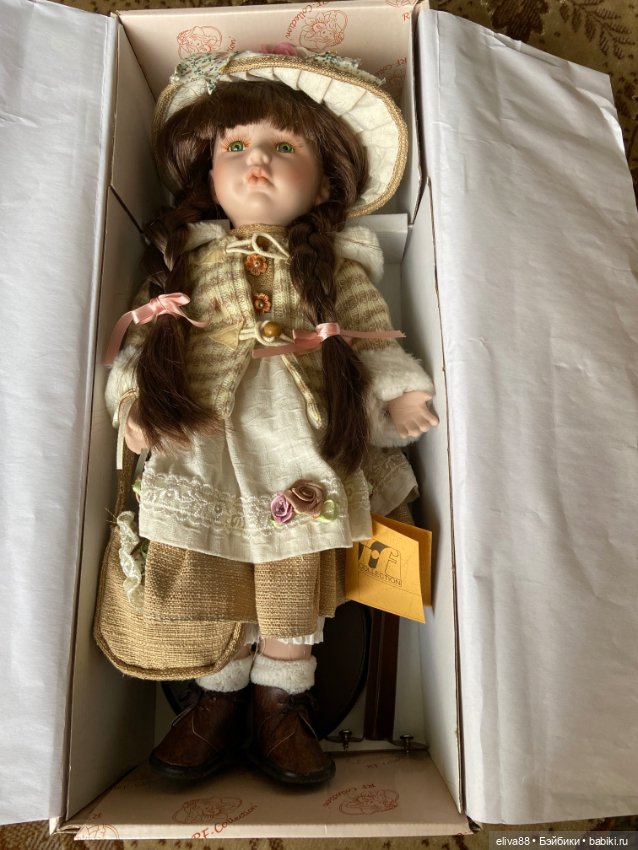 Фарфоровая кукла Нелли — Фарфоровые куклы (фото 6)