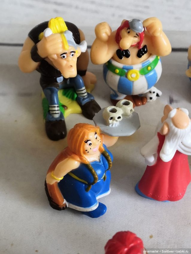 Киндеры.Астерикс. Полная серия + вкладыш (фото 7)