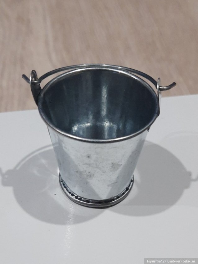 Ведро для кукол — Миниатюра для кукол