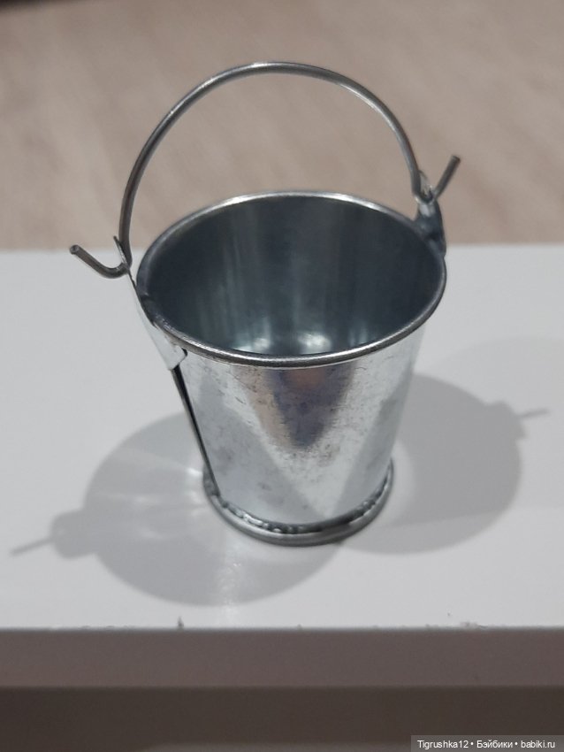 Ведро для кукол — Миниатюра для кукол (фото 3)