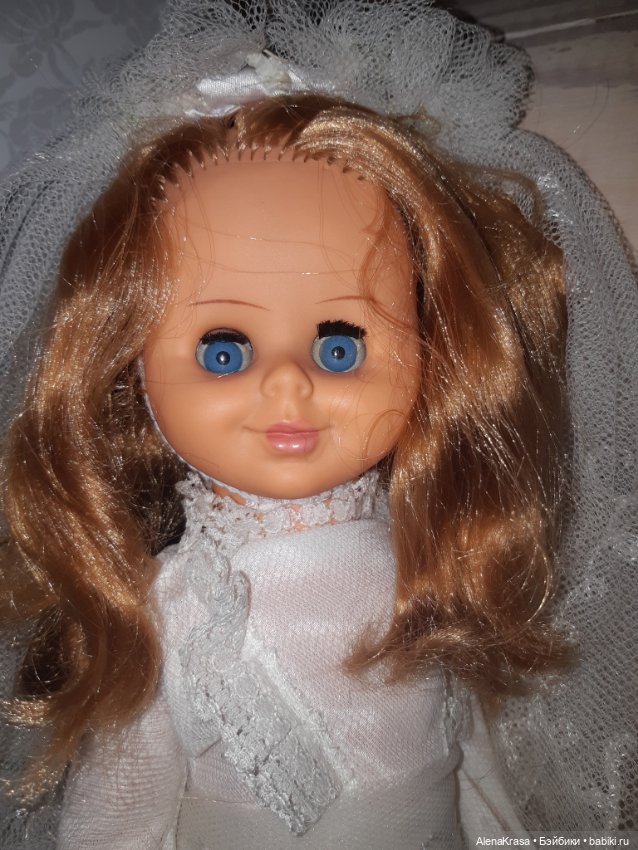 Кукла ГДР невеста — Винтажные куклы и игрушки детства