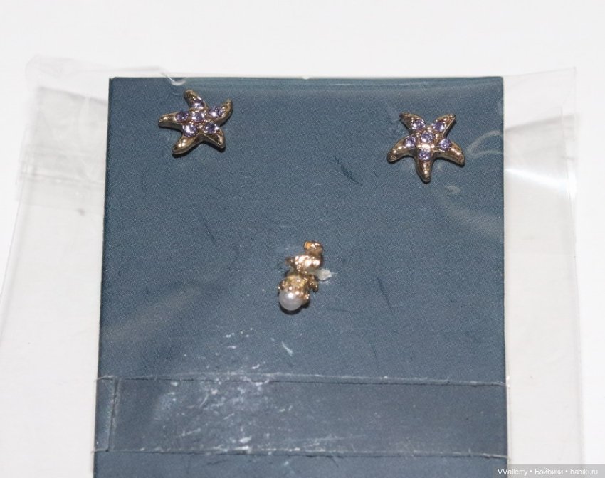 Серьги и кольцо от Sirene Violaine