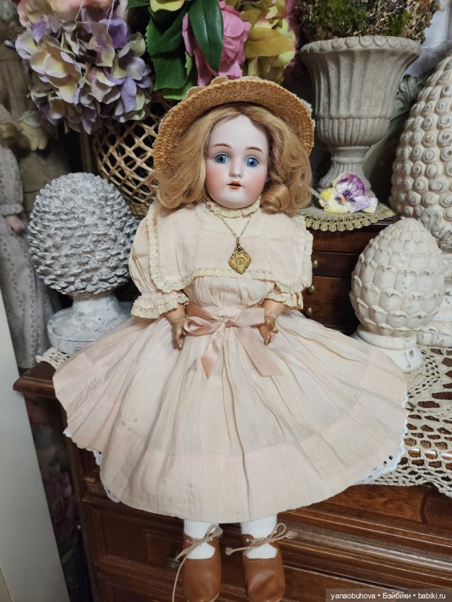 Антикварная кукла Кестнер 154 рост 44 см