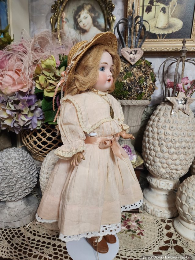 Антикварная кукла Кестнер 154 рост 44 см (фото 9)