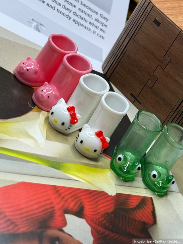 Сапоги с мордочками для Блайз