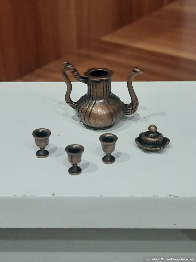 Кофейный набор# — Миниатюра для кукол (фото 3)