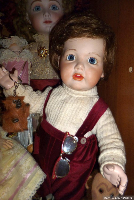 Мальчик - реплика куклы Хильды Кестнера. Тоддлер. 47 см (фото 6)